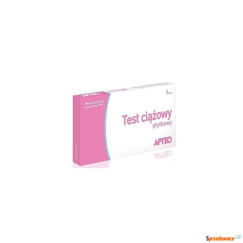 Apteo test ciążowy płytkowy x 1 sztuka - Antykoncepcja - Staszów