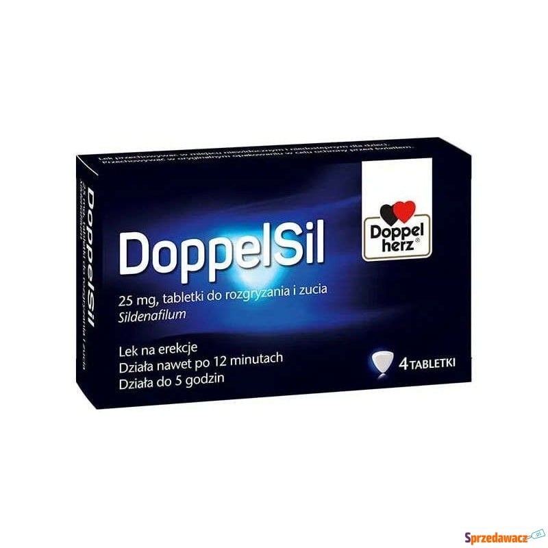 Doppelsil 25mg x 4 tabletki do rozgryzania i żucia - Sprzęt medyczny - Ostrów Wielkopolski