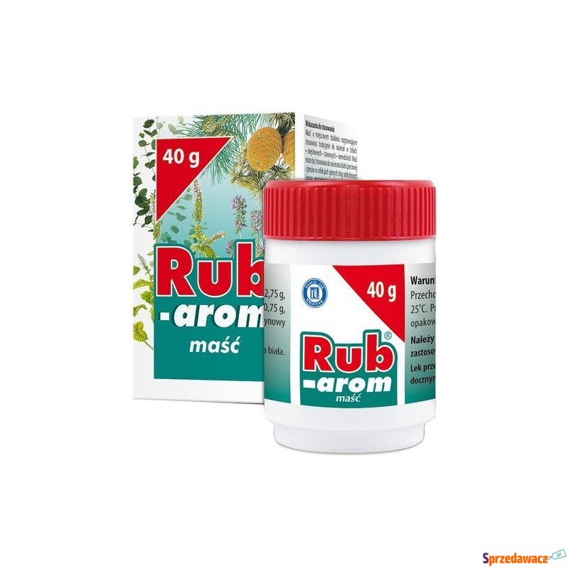 Rub-arom maść 40g - Witaminy i suplementy - Kutno