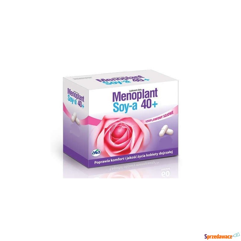 Menoplant soy-a 40+  x 30 kapsułek - Witaminy i suplementy - Lębork