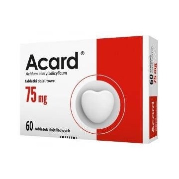 Acard 75mg x 60 tabletek