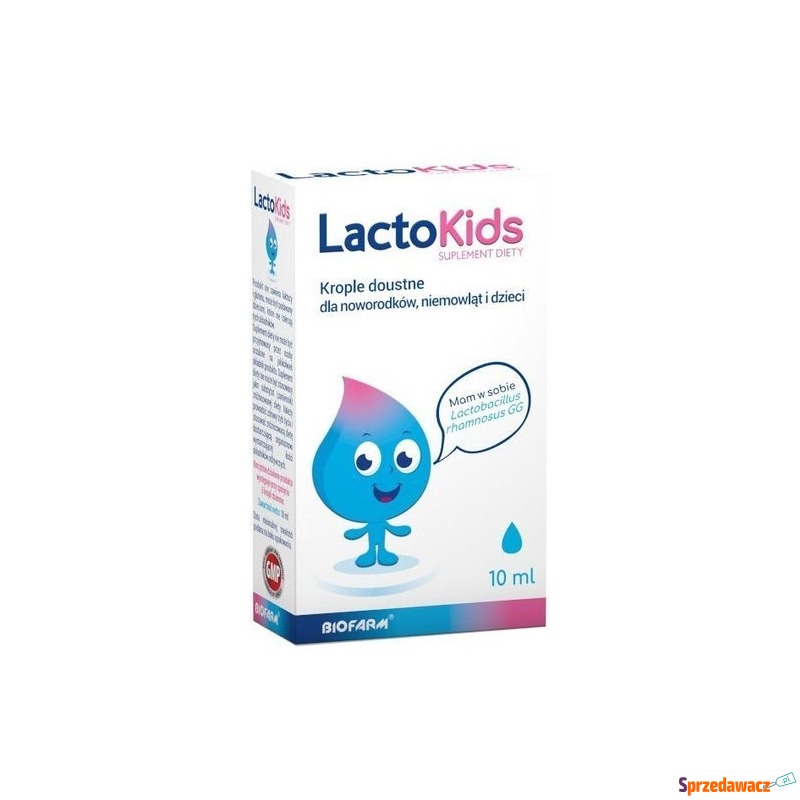 Lactokids krople 10ml - Witaminy i suplementy - Świecie