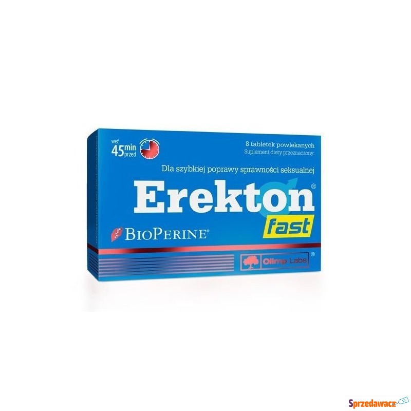 Erekton fast x 8 tabletek - Sprzęt medyczny - Konin
