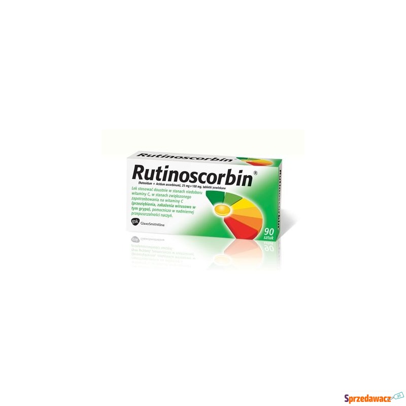 Rutinoscorbin x 90 tabletek - Witaminy i suplementy - Luboszyce