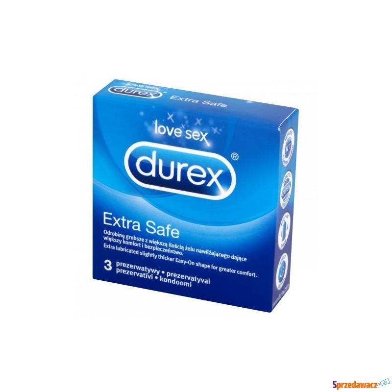 Prezerwatywa durex extra safe x 3 sztuki - Antykoncepcja - Zamość
