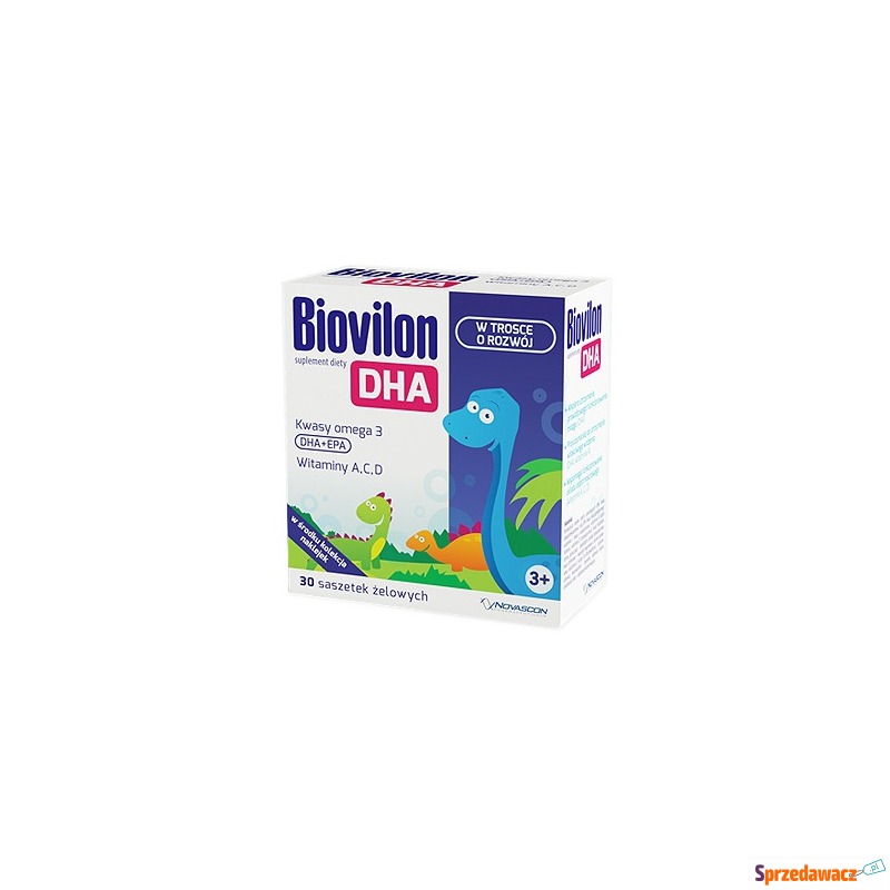 Biovilon dha x 30 saszetek żelowych - Witaminy i suplementy - Łomża