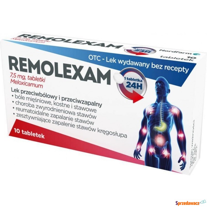 Remolexam 7,5mg x 20 tabletek - Witaminy i suplementy - Dąbrowa Górnicza