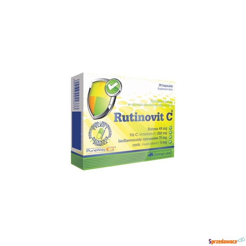 Rutinovit c x 30 kapsułek - Witaminy i suplementy - Gościęcin