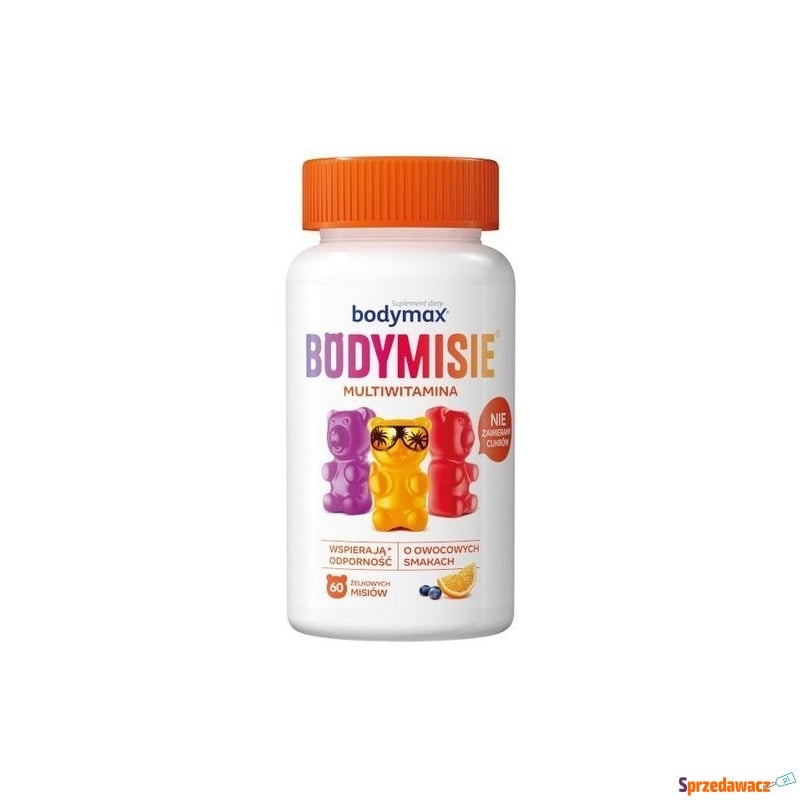 Bodymax bodymisie smak owocowy x 60 żelków - Witaminy i suplementy - Zawiercie