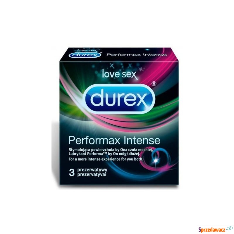 Prezerwatywa durex performax intense x 3 sztuki - Antykoncepcja - Suwałki