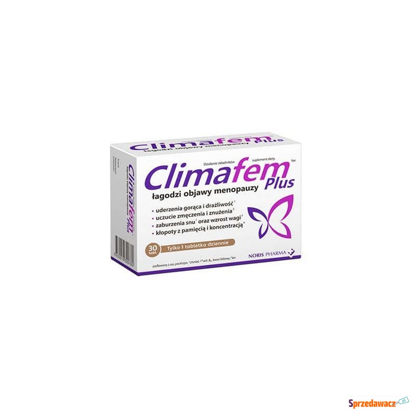 Climafem plus x 30 tabletek - Witaminy i suplementy - Gostyń