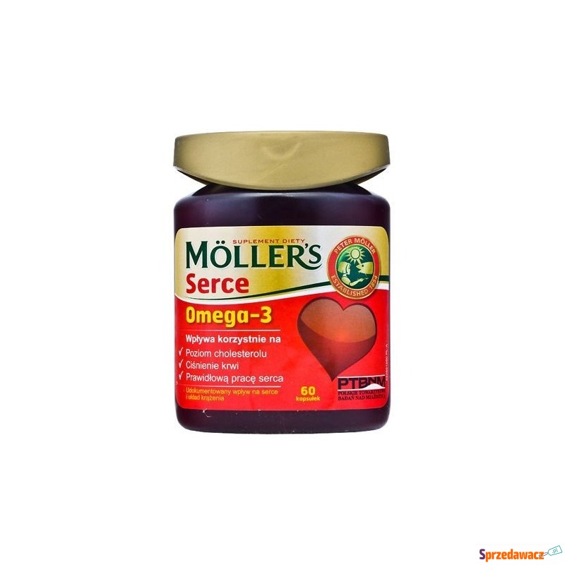 Moller's serce x 60 kapsułek - Witaminy i suplementy - Świdnik