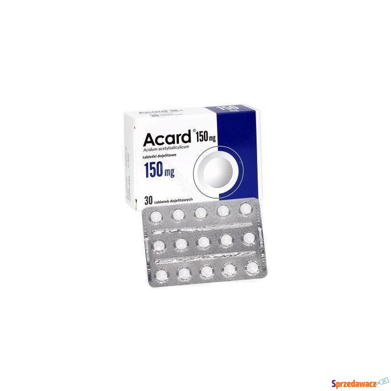Acard 150mg x 30 tabletek - Witaminy i suplementy - Kwidzyn