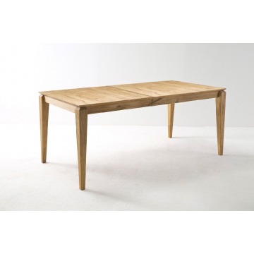 drewniany dębowy rozkładany stół whitby / 140-180 x 90 cm