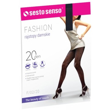 Rajstopy damskie Fashion 20 DEN F/02/20 Sesto Senso
