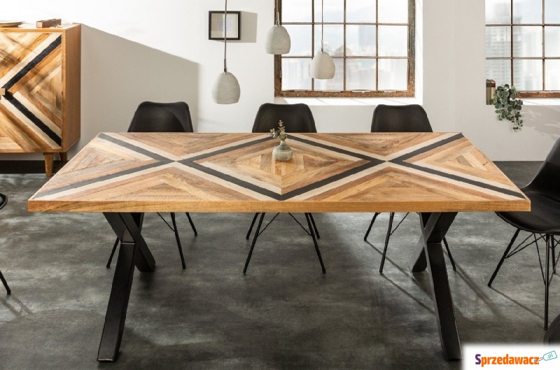 drewniany stół long island / 200 x 100 cm - Stoły kuchenne - Giżycko