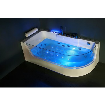 Wanna z hydromasażem CL-3132 prostokątna 150c... - Wanny - Grabówka - zdjęcie 4