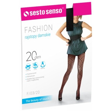 Rajstopy damskie Fashion 20 DEN F/03/20 Sesto Senso
