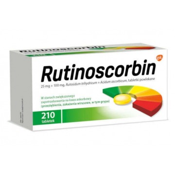 Rutinoscorbin x 210 tabletek