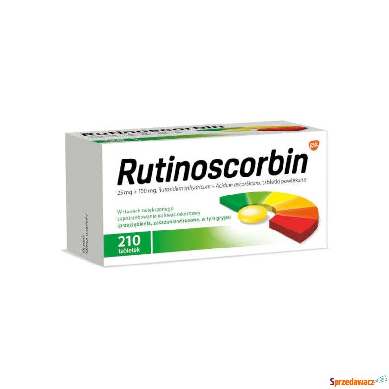 Rutinoscorbin x 210 tabletek - Witaminy i suplementy - Nowy Sącz