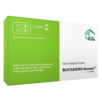 Rotadeno-screen test rotawirusy i adenowirusy x 1 sztuka