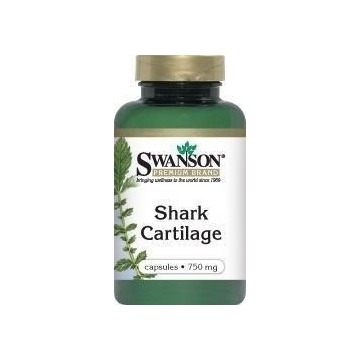 Swanson shark cartilage 750mg x 100 kapsułek