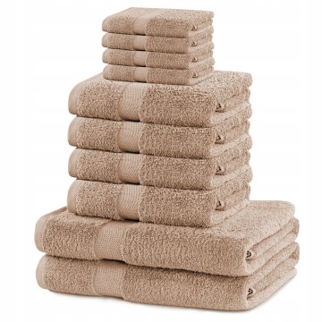 Komplet ręczników ręczniki kąpielowe prezent 10szt