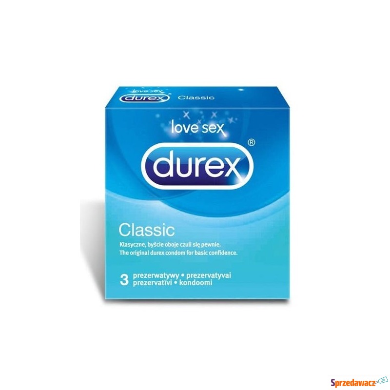 Prezerwatywa durex classic x 3 sztuki - Antykoncepcja - Puławy