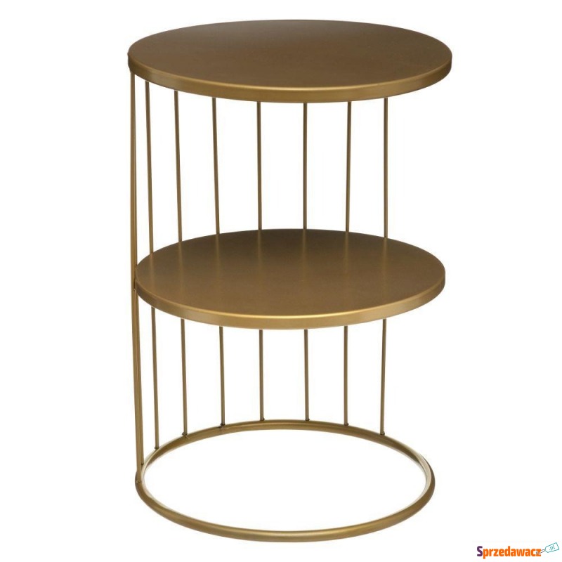 Stolik stół kawowy dwupoziomowy metal 52 cm - Stoły, stoliki, ławy - Gorzów Wielkopolski