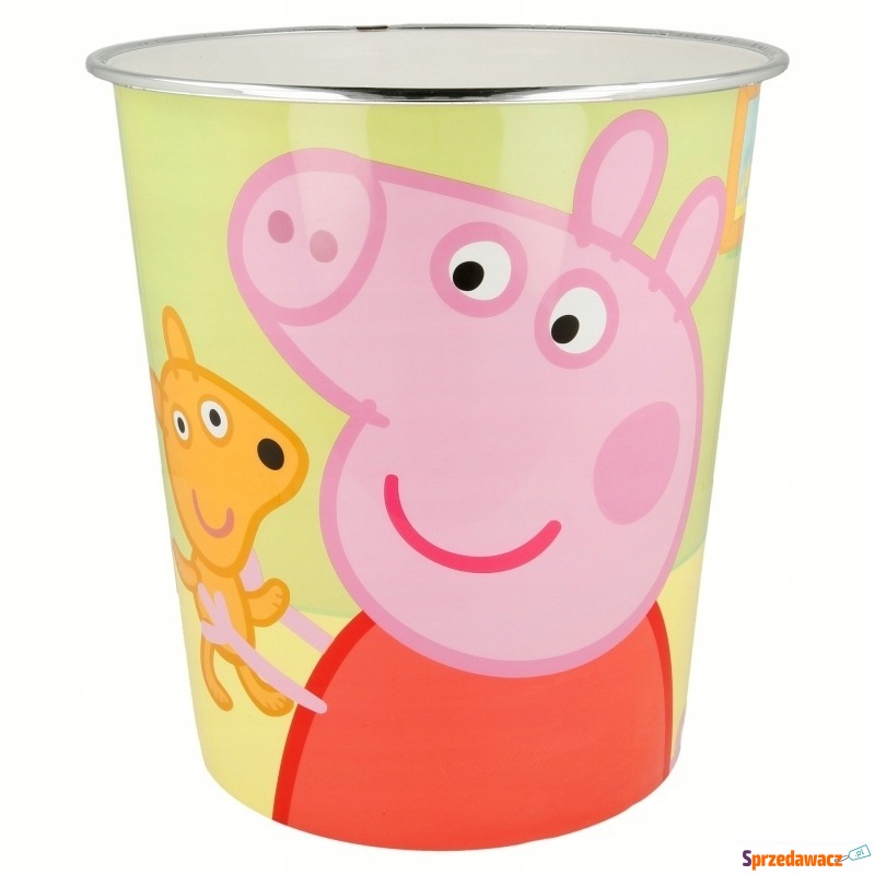 Kosz pojemnik na śmieci dla dzieci świnka peppa - Kosze na śmieci - Tczew
