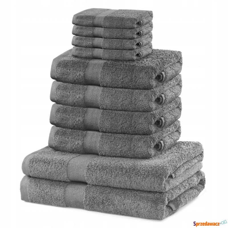 Komplet ręczników ręczniki kąpielowe prezent... - Ręczniki - Zieleniewo