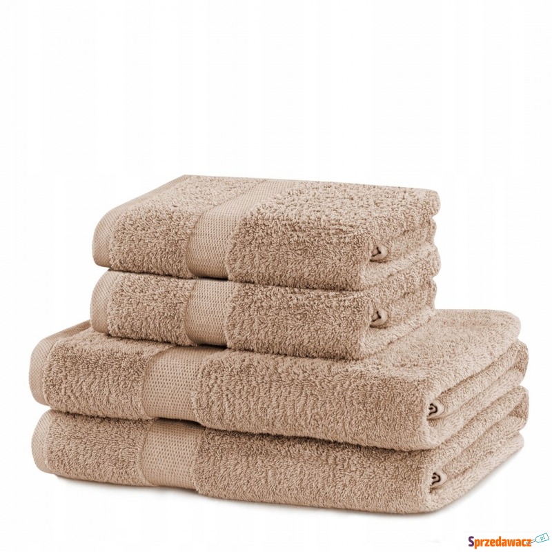 Komplet ręczników ręczniki kąpielowe prezent 4... - Ręczniki - Oława