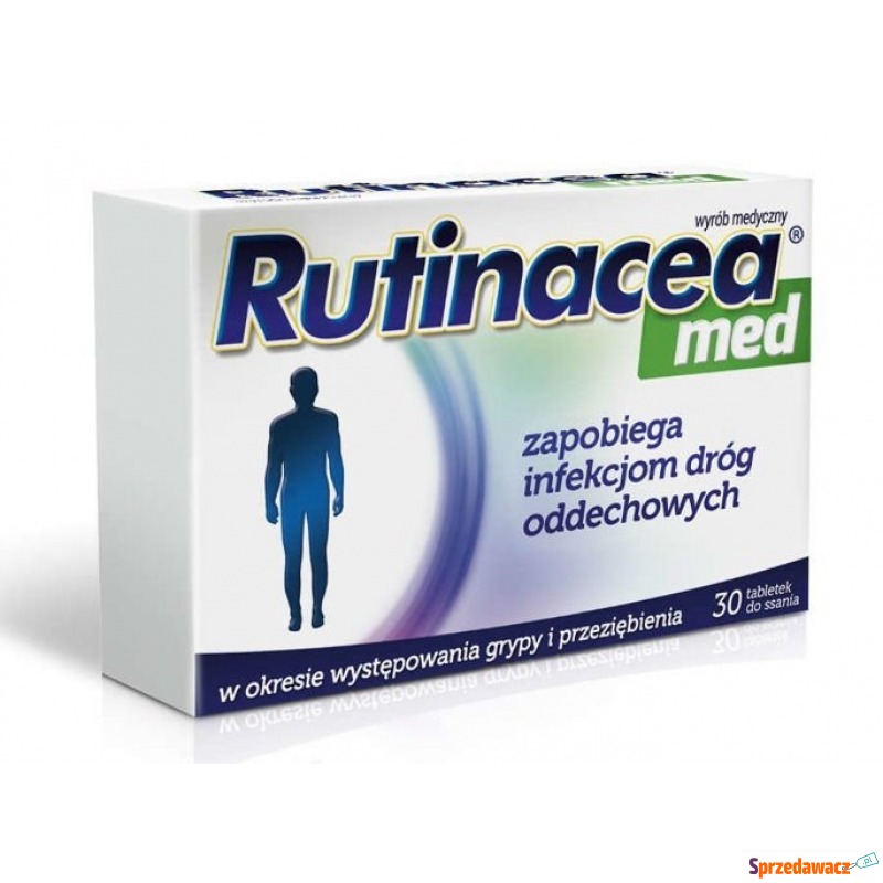 Rutinacea med x 30 tabletek do ssania - Witaminy i suplementy - Ostrołęka