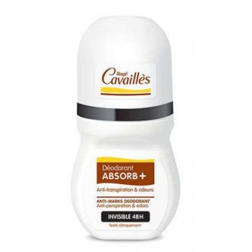 Roge cavailles dezodorant absorb+ anti-marks 48h roll-on 50ml
