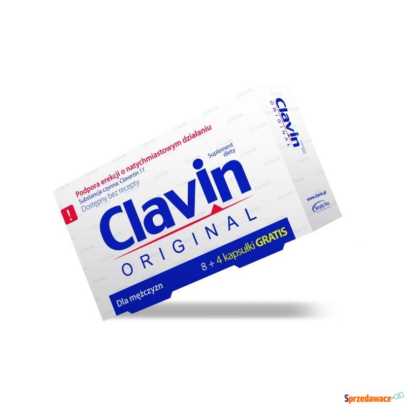 Clavin x 8 kapsułek + 4 kapsułki gratis - Sprzęt medyczny - Płock