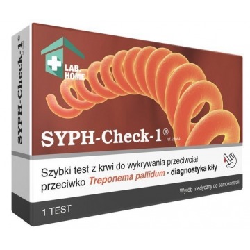 Test syph-check-1 na kiłę (syfilis) x 1 sztuka