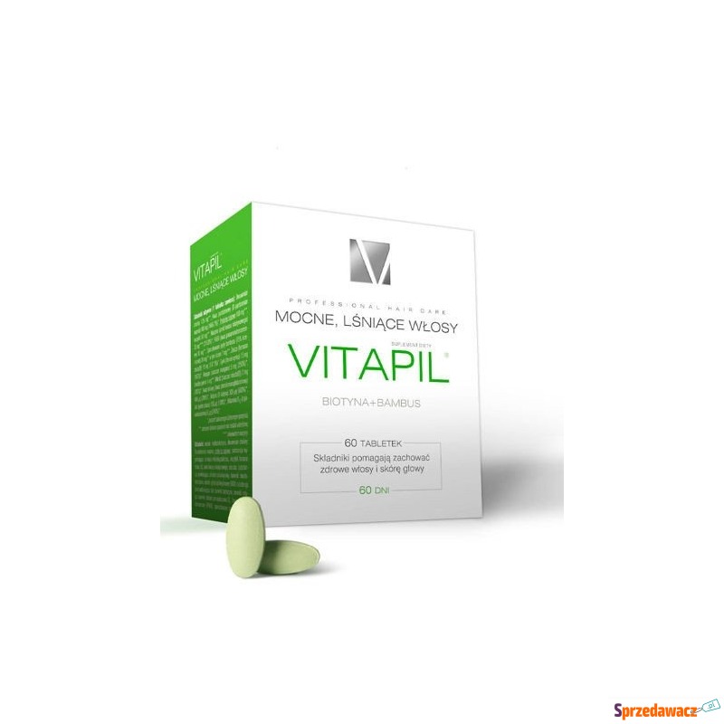 Vitapil biotyna+bambus x 60 tabletek - Witaminy i suplementy - Kartuzy