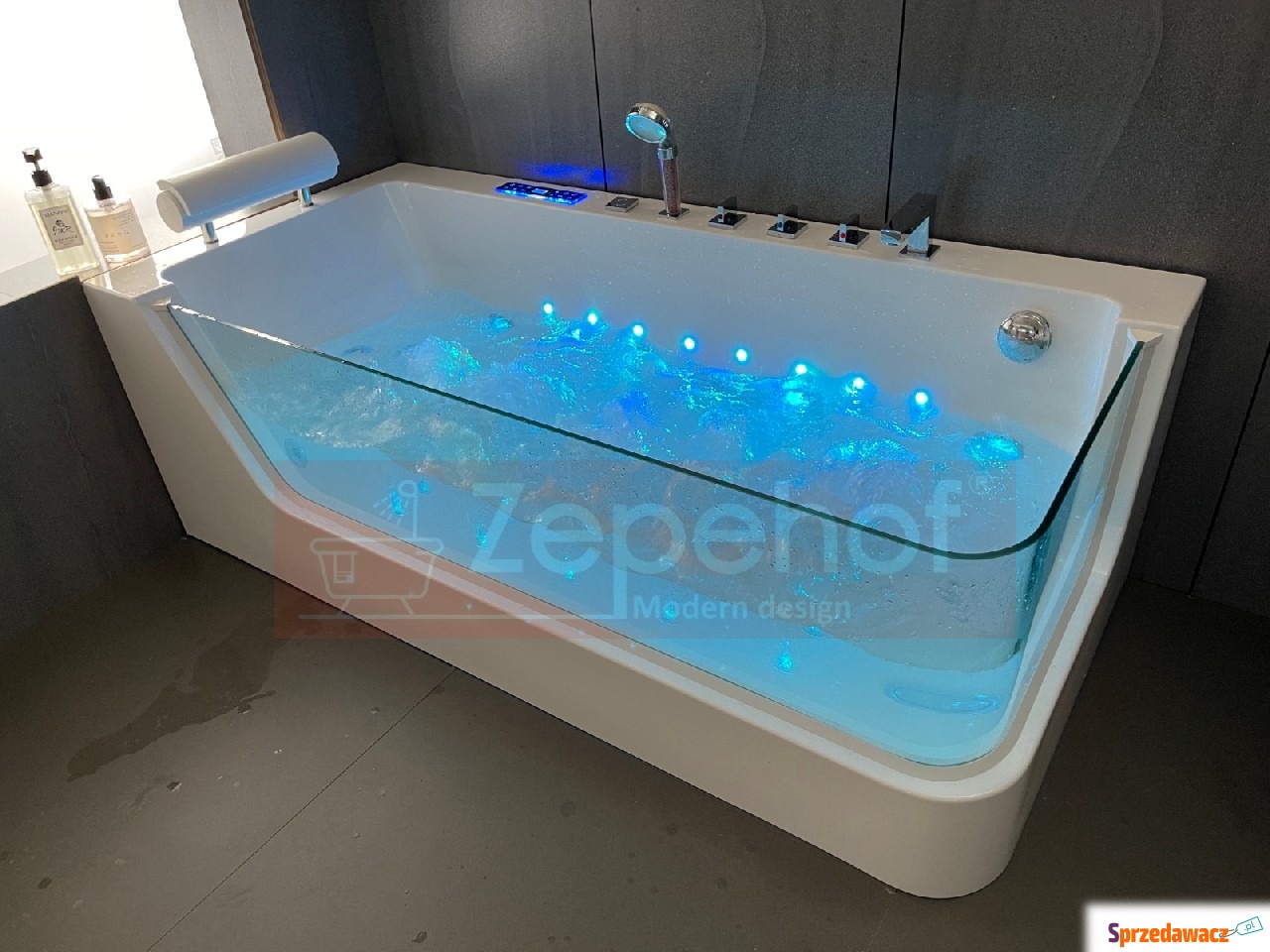 Wanna z hydromasażem C-503 PRAWA...