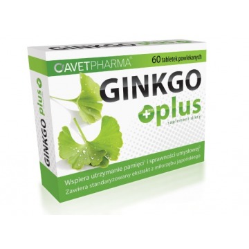 Ginkgo plus x 60 tabletek