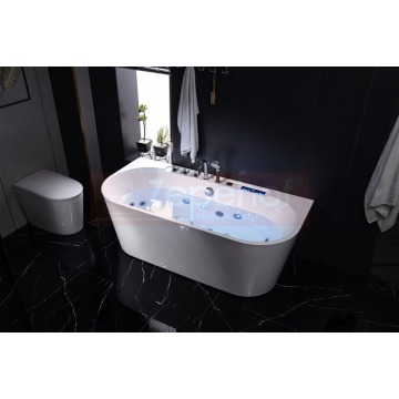 Wanna z hydromasażem LS-4470 170cmx80cmx58cm chromoterapia podgrzewacz