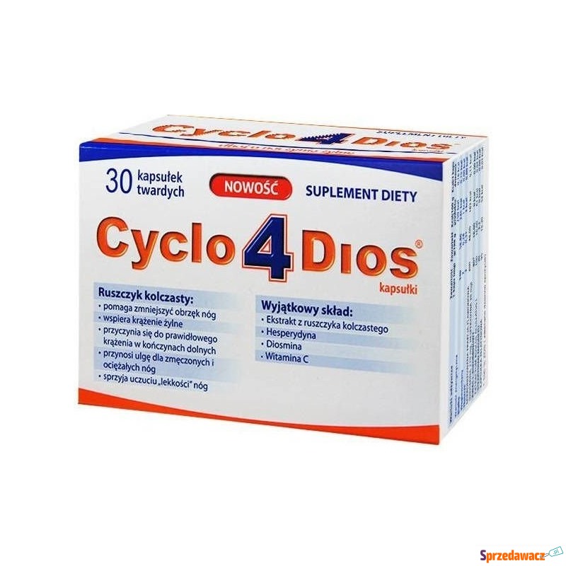 Cyclo4dios x 30 kapsułek - Pielęgnacja dłoni, stóp - Rybarzowice