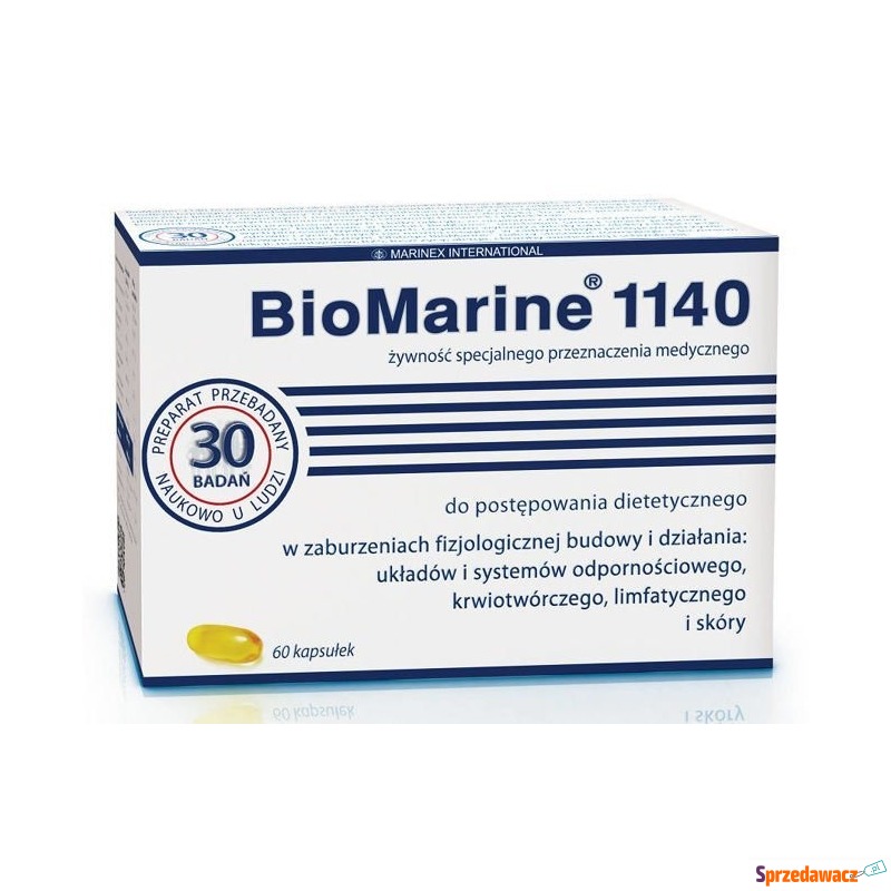 Biomarine 1140 x 60 kapsułek - Witaminy i suplementy - Nysa