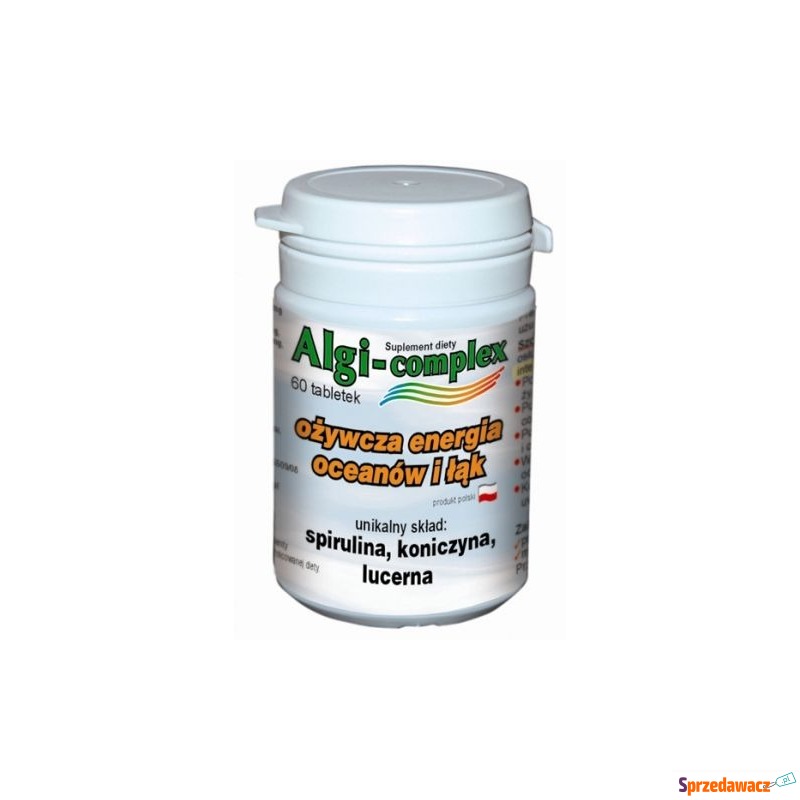 Algi-complex x 60 tabletek - Witaminy i suplementy - Włocławek