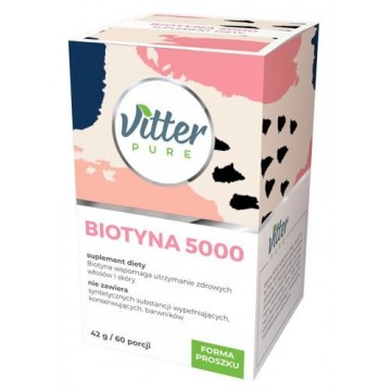 Vitter pure biotyna 5000 42g/60 porcji