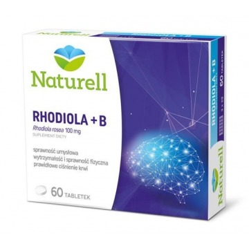 Rhodiola + b x 60 tabletek