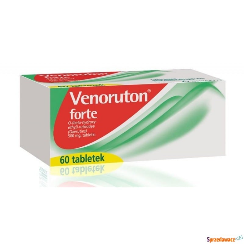 Venoruton forte 0,5g x 60 tabletek - Pielęgnacja dłoni, stóp - Kartuzy