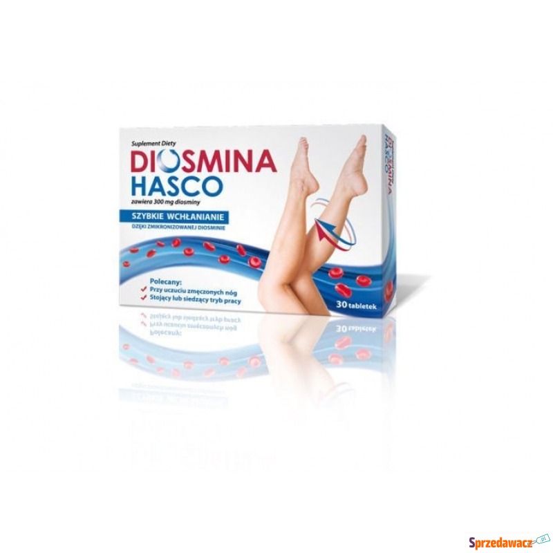 Diosmina hasco x 30 tabletek - Pielęgnacja dłoni, stóp - Pruszków