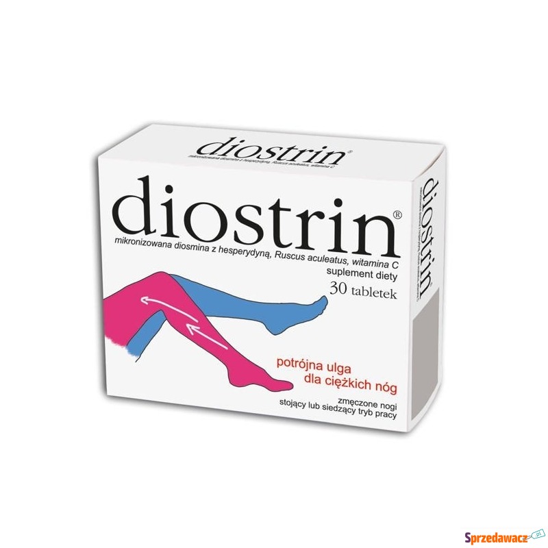 Diostrin x 30 tabletek - Pielęgnacja dłoni, stóp - Nowy Dwór Mazowiecki