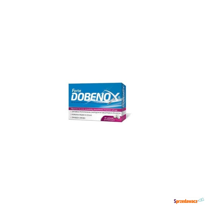 Dobenox forte 500mg x 30 tabletek - Pielęgnacja dłoni, stóp - Kraśnik
