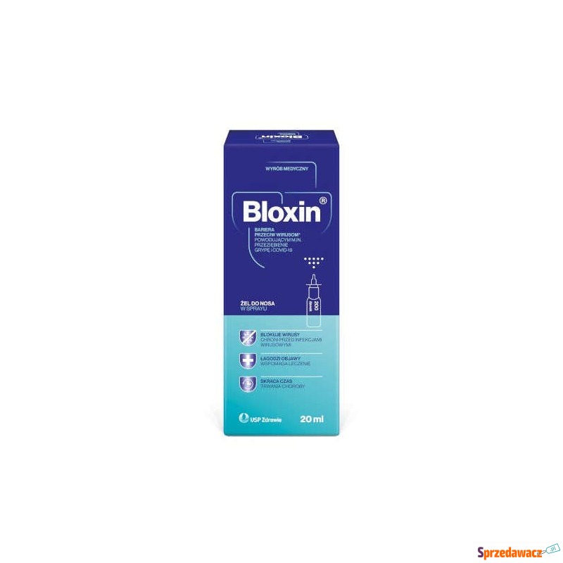 Bloxin żel do nosa spray 20ml - Leki bez recepty - Łapy